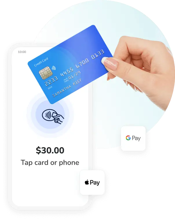 nail salon pos app checkout