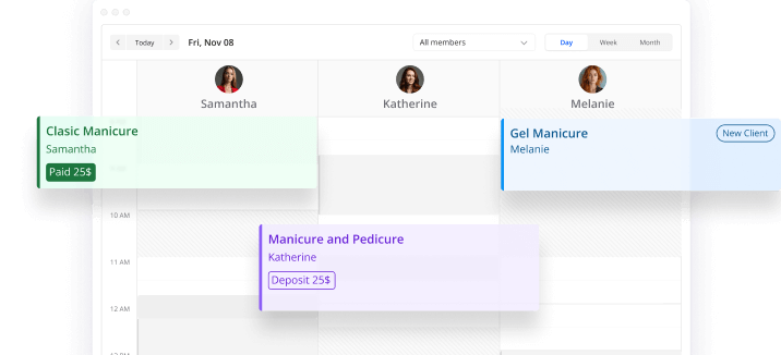 nail salon appointment software