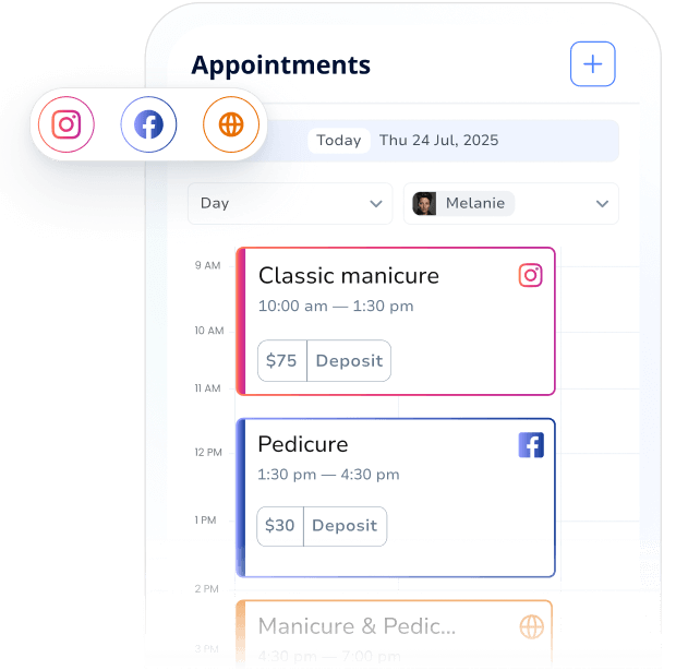 nail salon booking software