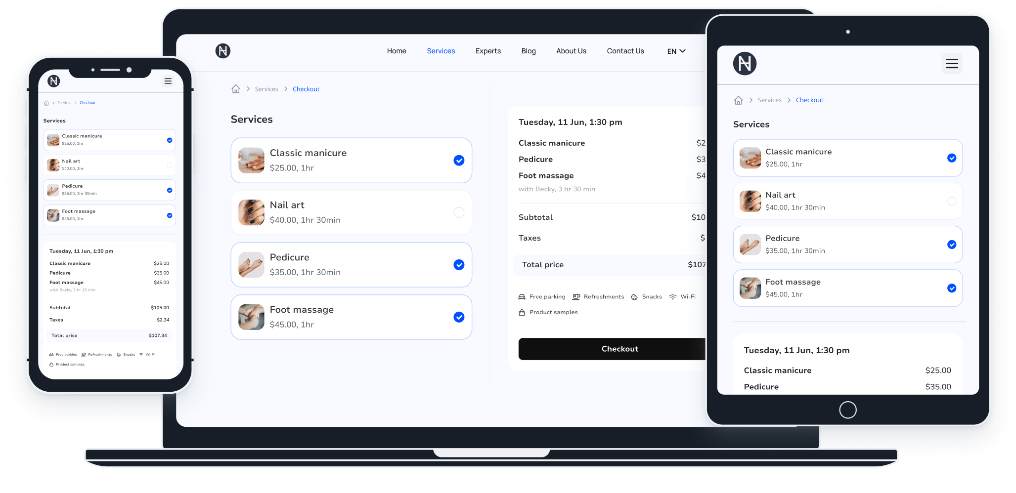 nail salon scheduling software