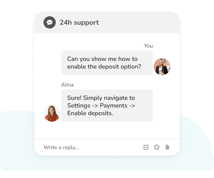 nail salon POS with 24 hour live chat support